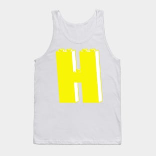 THE LETTER H Tank Top